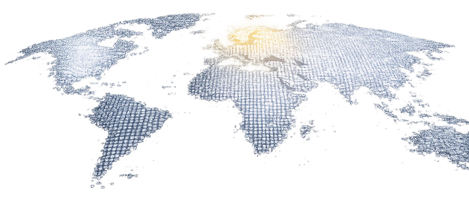 Global network map